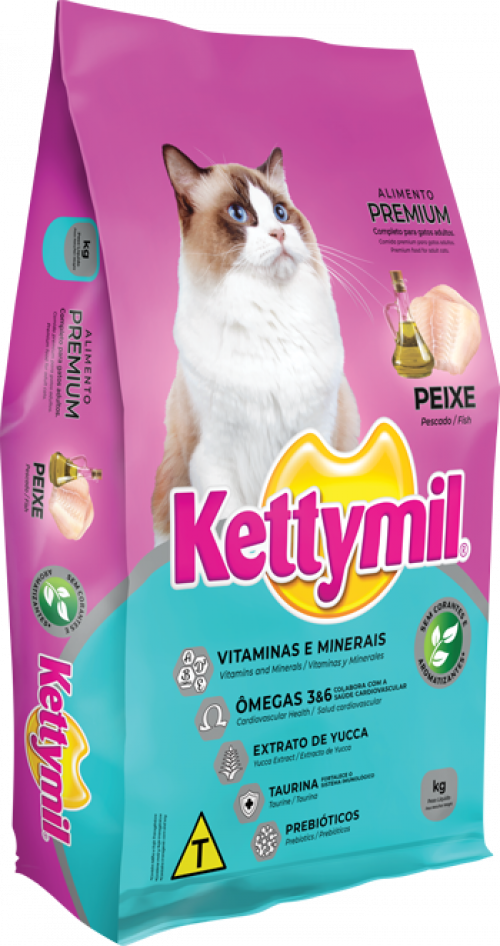 Ração Kettymil Gatos Adultos