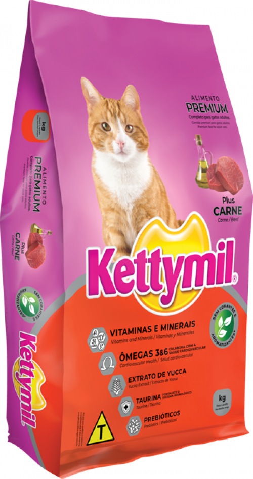 Ração Kettymil Gatos Adultos
