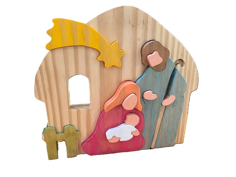 Presépio da Sagrada Família em Madeira